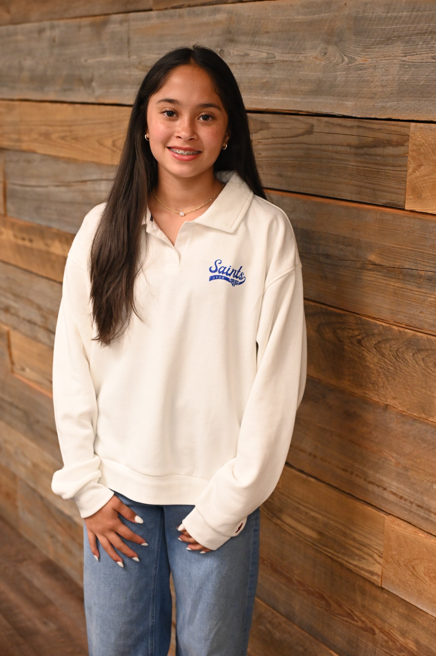 Victory Springs Collar Sweatshirt