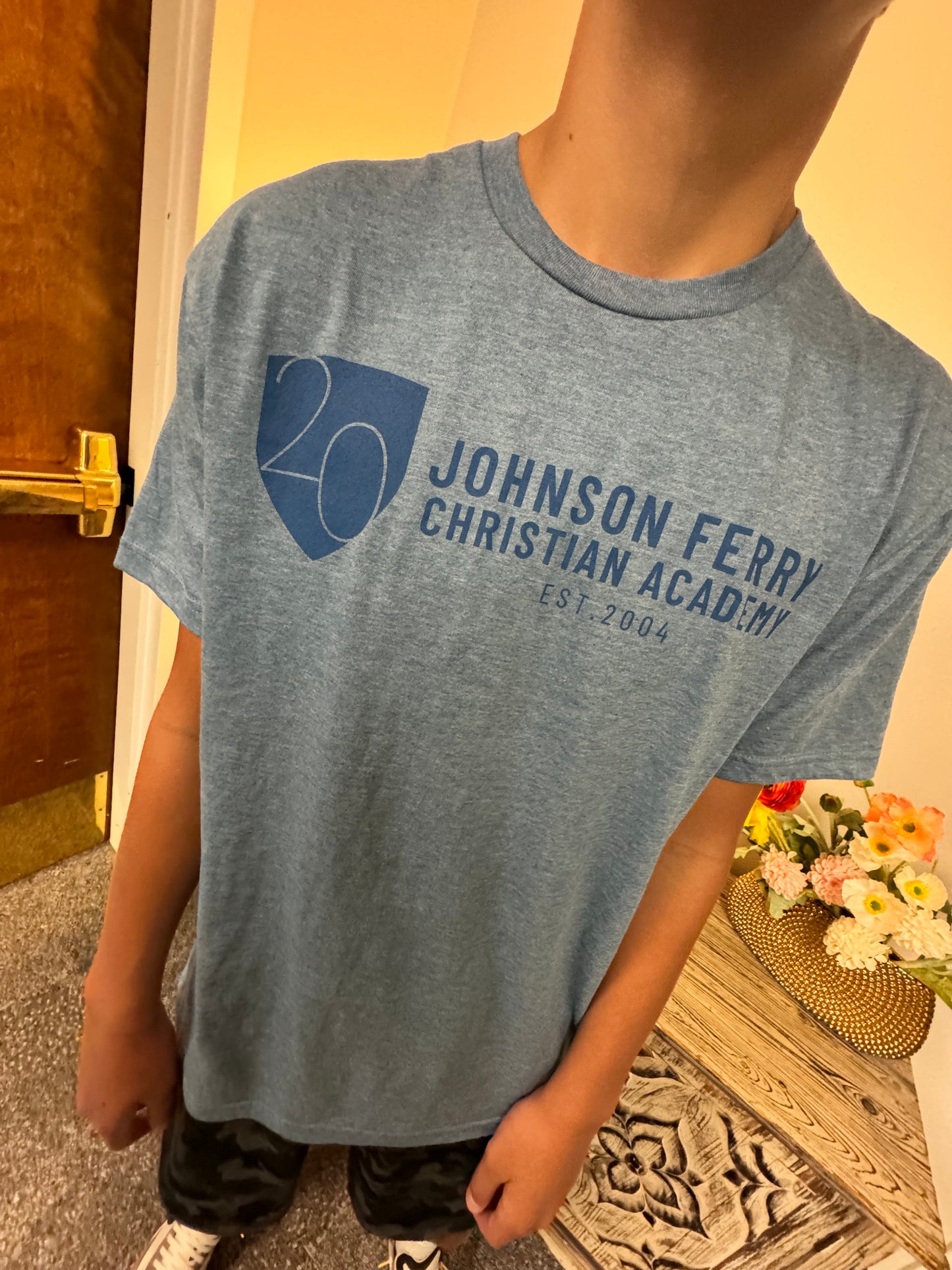 Heather Blue 20th Anniversary Shirt ADULT