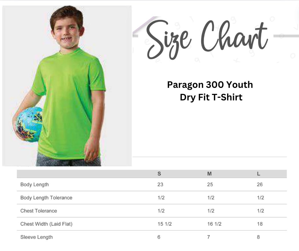 Arched Saints Dryfit T-Shirt : Adult & Youth
