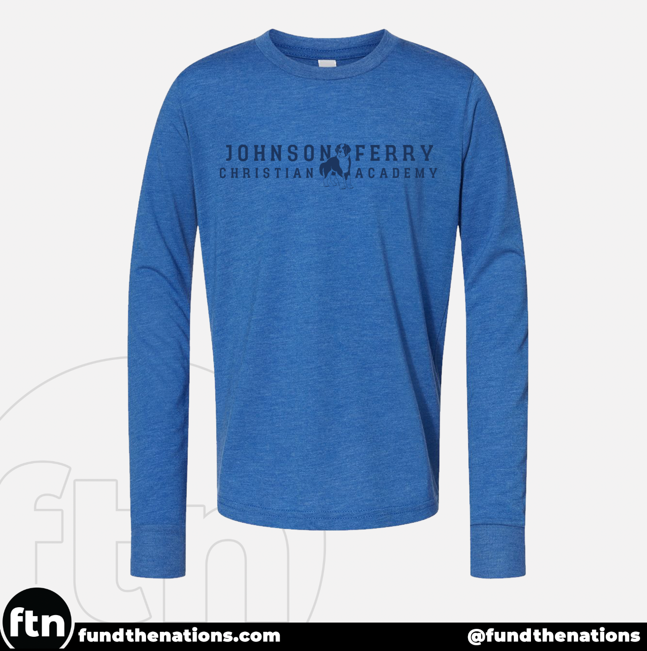 Standing Big Blue Youth Long Sleeve