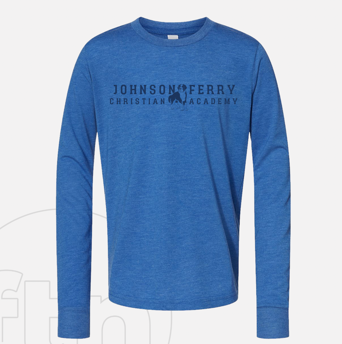 Standing Big Blue Youth Long Sleeve