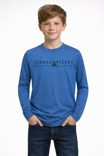 Standing Big Blue Youth Long Sleeve