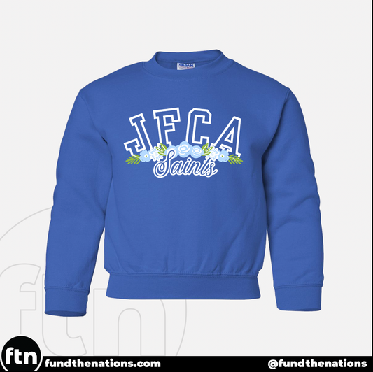 JFCA Floral Crewneck