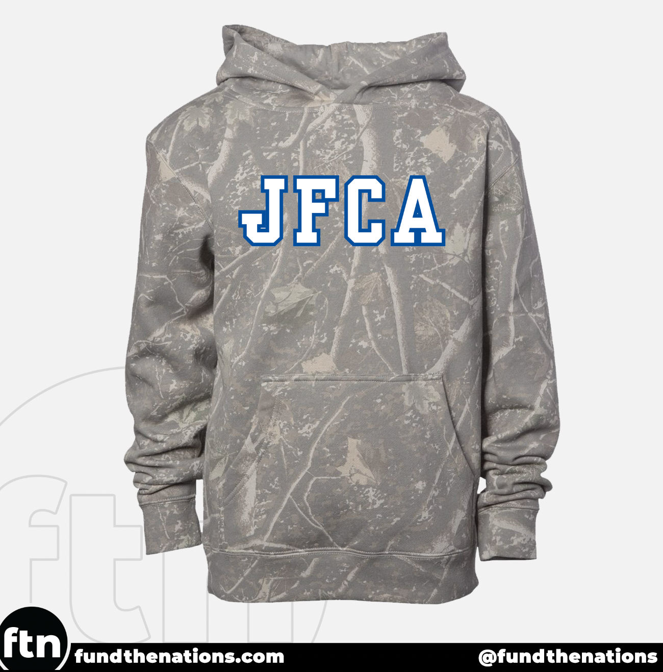 JFCA Camo Hoodie