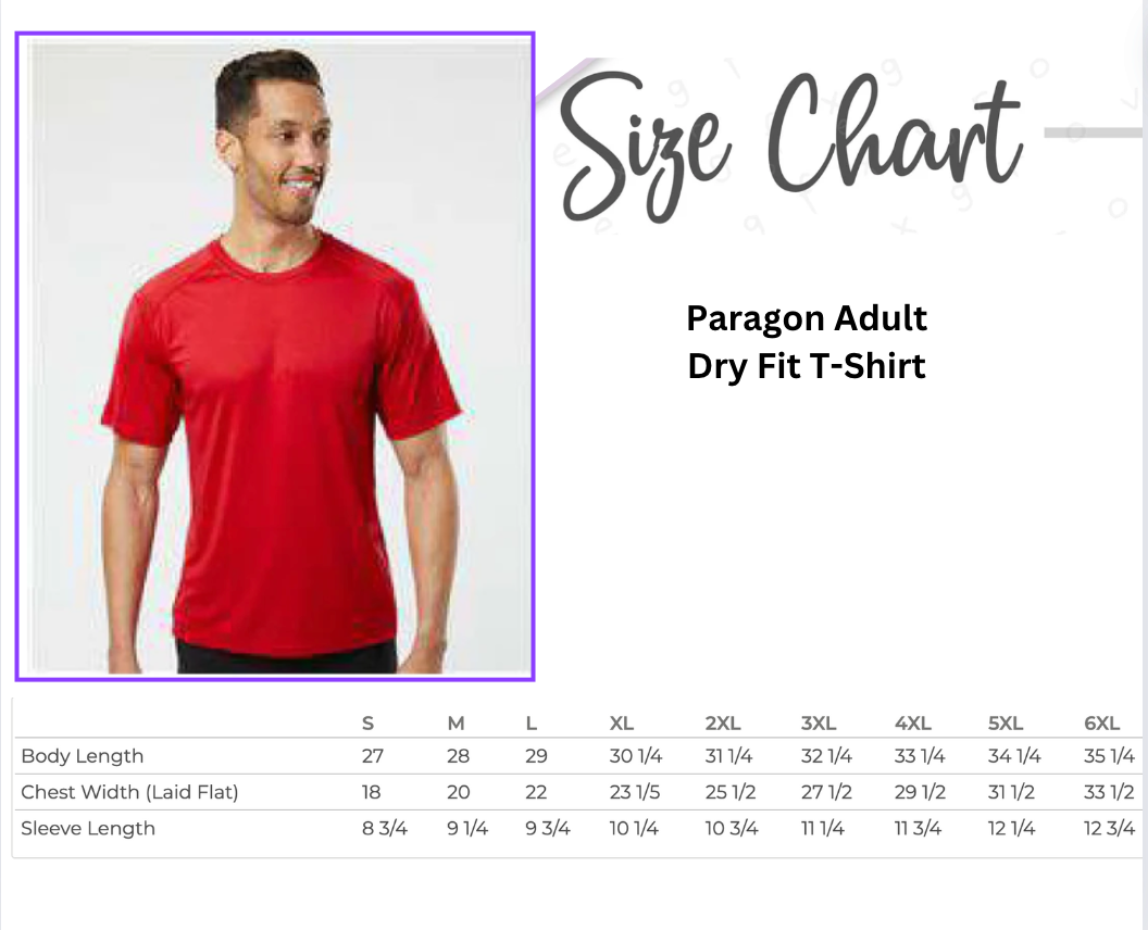 Arched Saints Dryfit T-Shirt : Adult & Youth