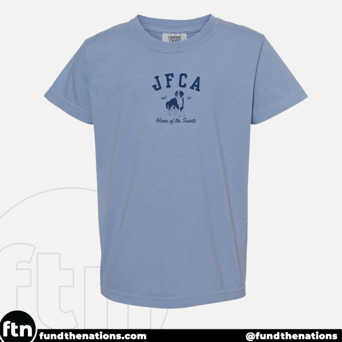 Home of the Saints Comfort Colors Tshirt